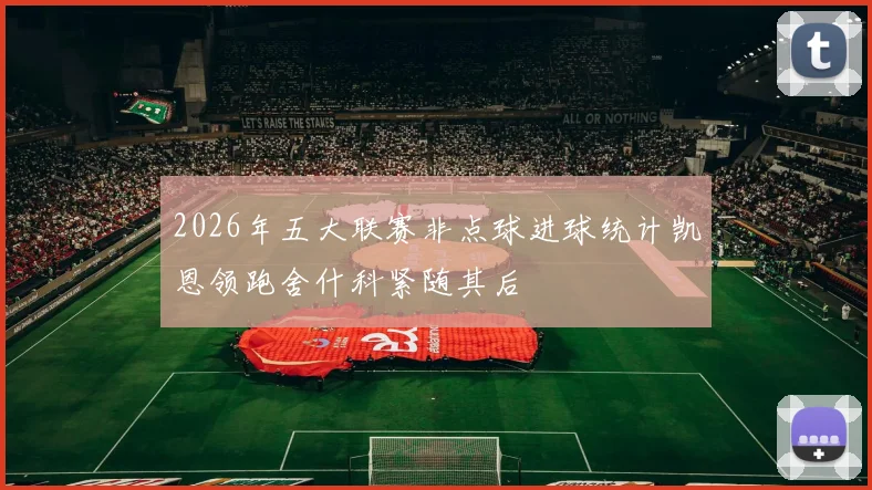 2026年五大联赛非点球进球统计凯恩领跑舍什科紧随其后